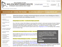 Tablet Screenshot of holzschnitzerei-nolte.de